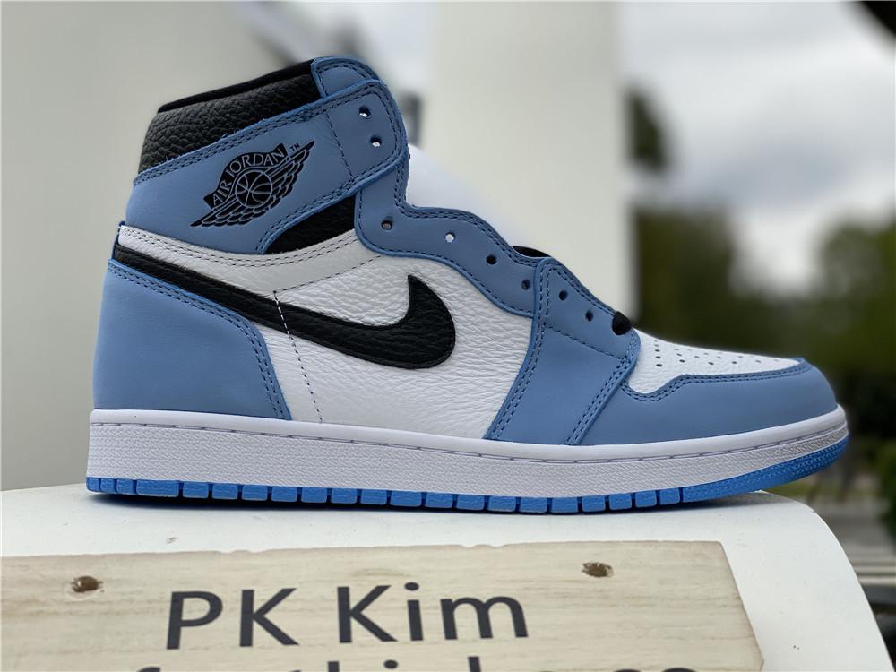 Pk God air Jordan 1 high OG university blue retail materials ready to ship